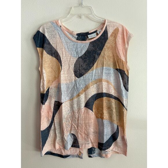 NWOT Rachel Zoe Linen Top - Picture 1 of 5